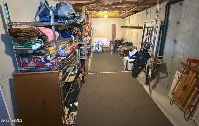 a view of water heater room