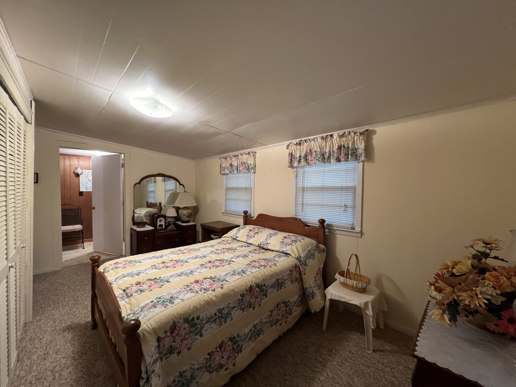 297 Appleton Road Five Points, TN 38457 - Photo 30 of 44 a bed sitting in a bedroom and view of living room
