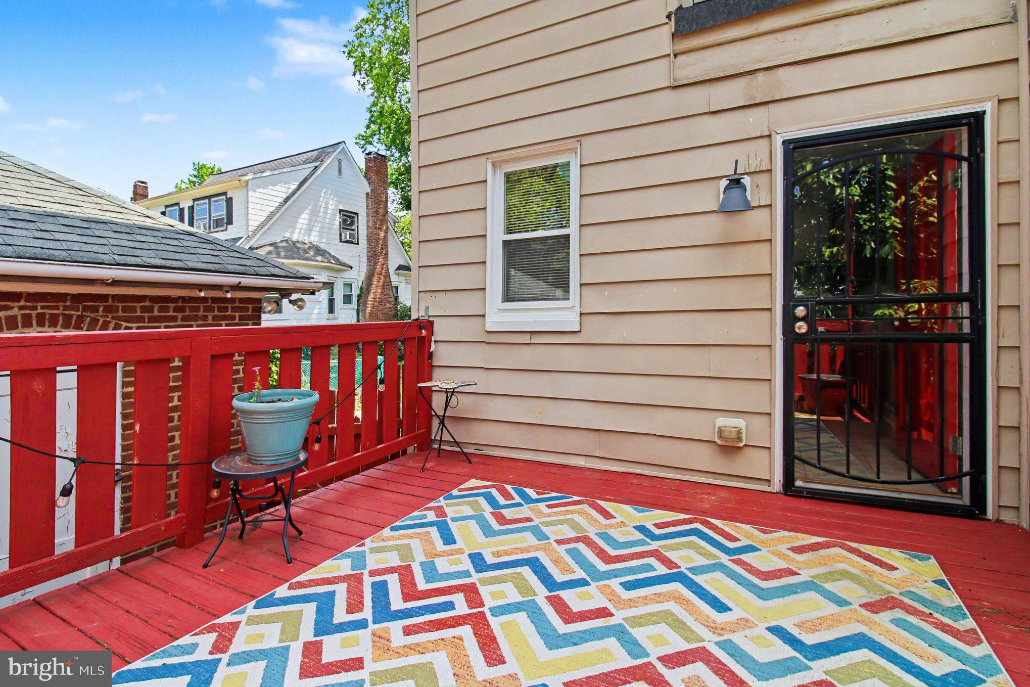 3504 Edgewood Road Baltimore, MD 21215 - Photo 50 of 57 Back deck off the kitchen