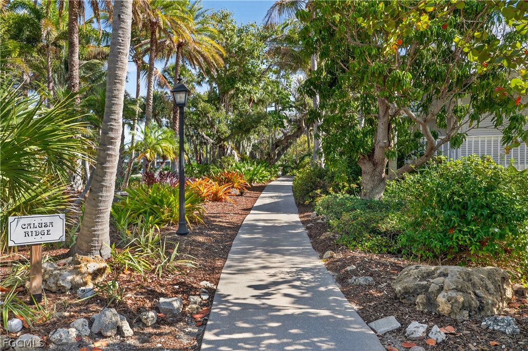 440 Useppa Island Bokeelia, FL 33922 - Photo 20 of 25 a view of a pathway both side of yard