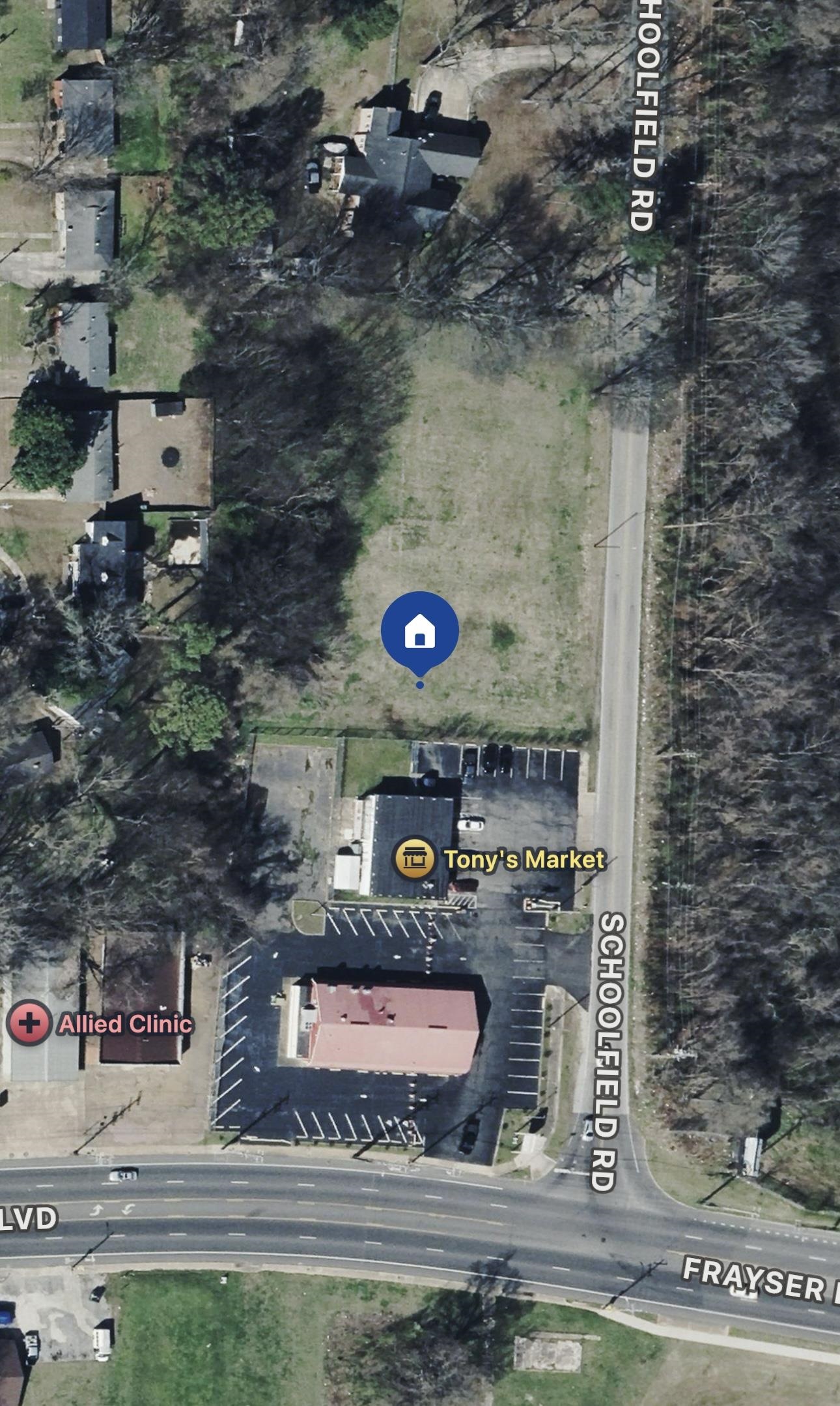 3539 Schoolfield Road Memphis, TN 38127 - Photo 2 of 2 an aerial view of a house with outdoor space