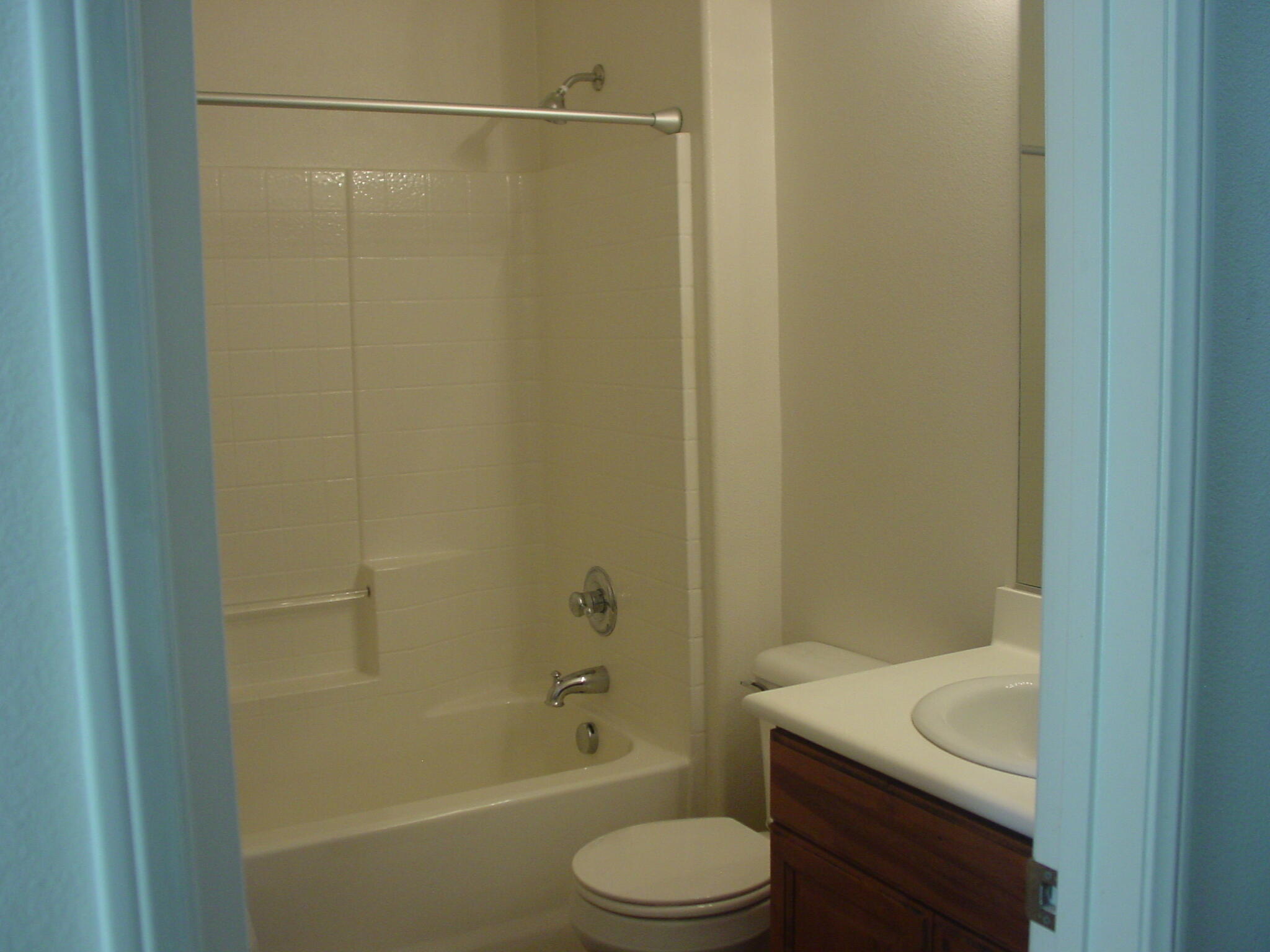 42375 Warner Trail Palm Desert, CA 92211 - Photo 22 of 33 a bathroom with a sink a toilet and shower