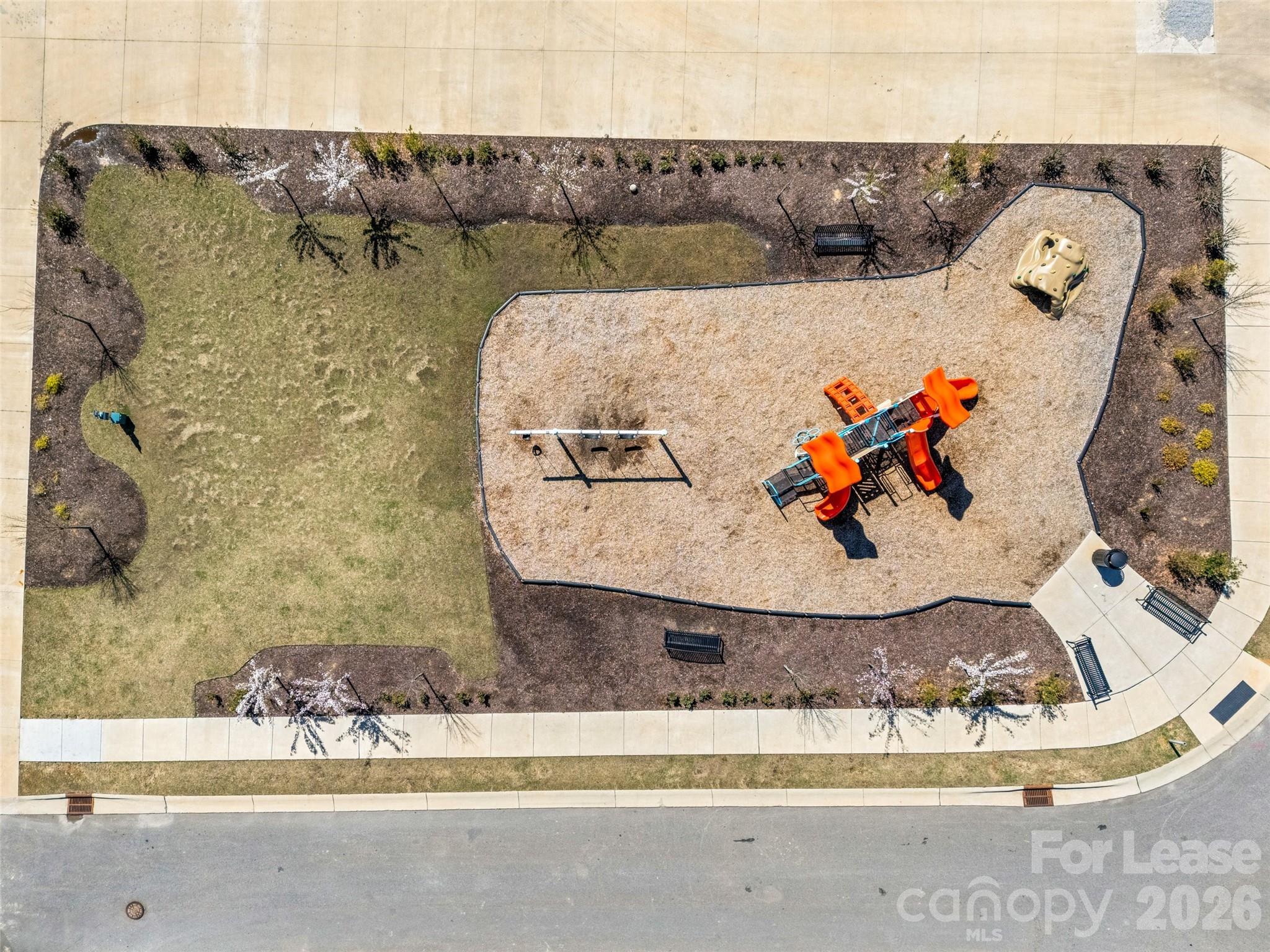 512 Station Street Clover, SC 29710 - Photo 31 of 34 an aerial view of a swimming pool