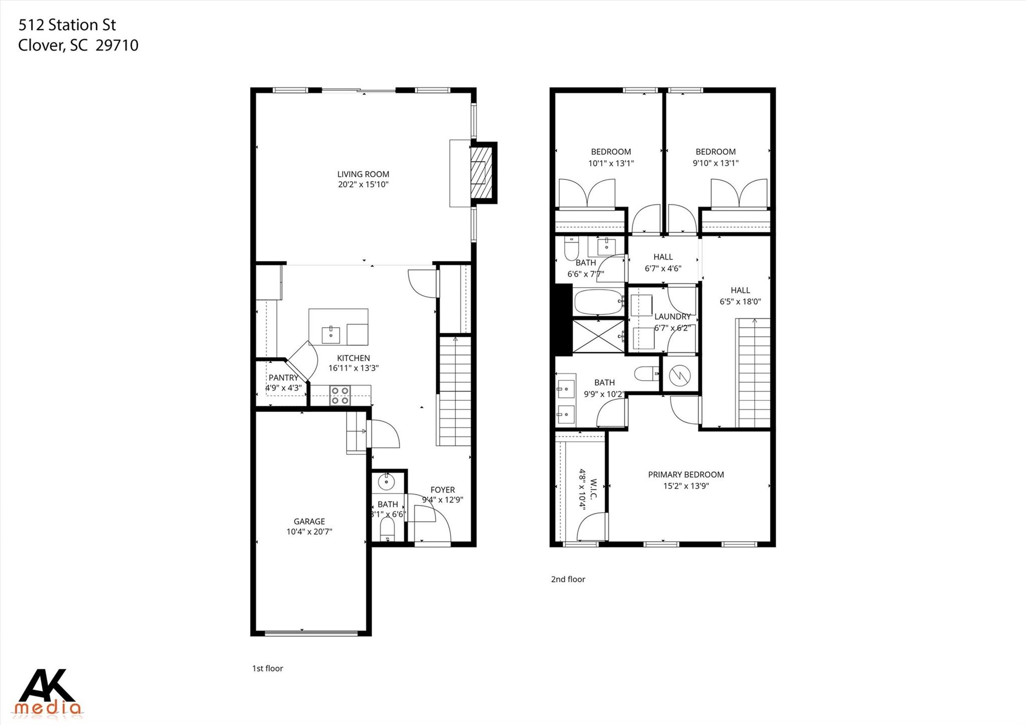 512 Station Street Clover, SC 29710 - Photo 34 of 34 a picture of a bathroom with a shower