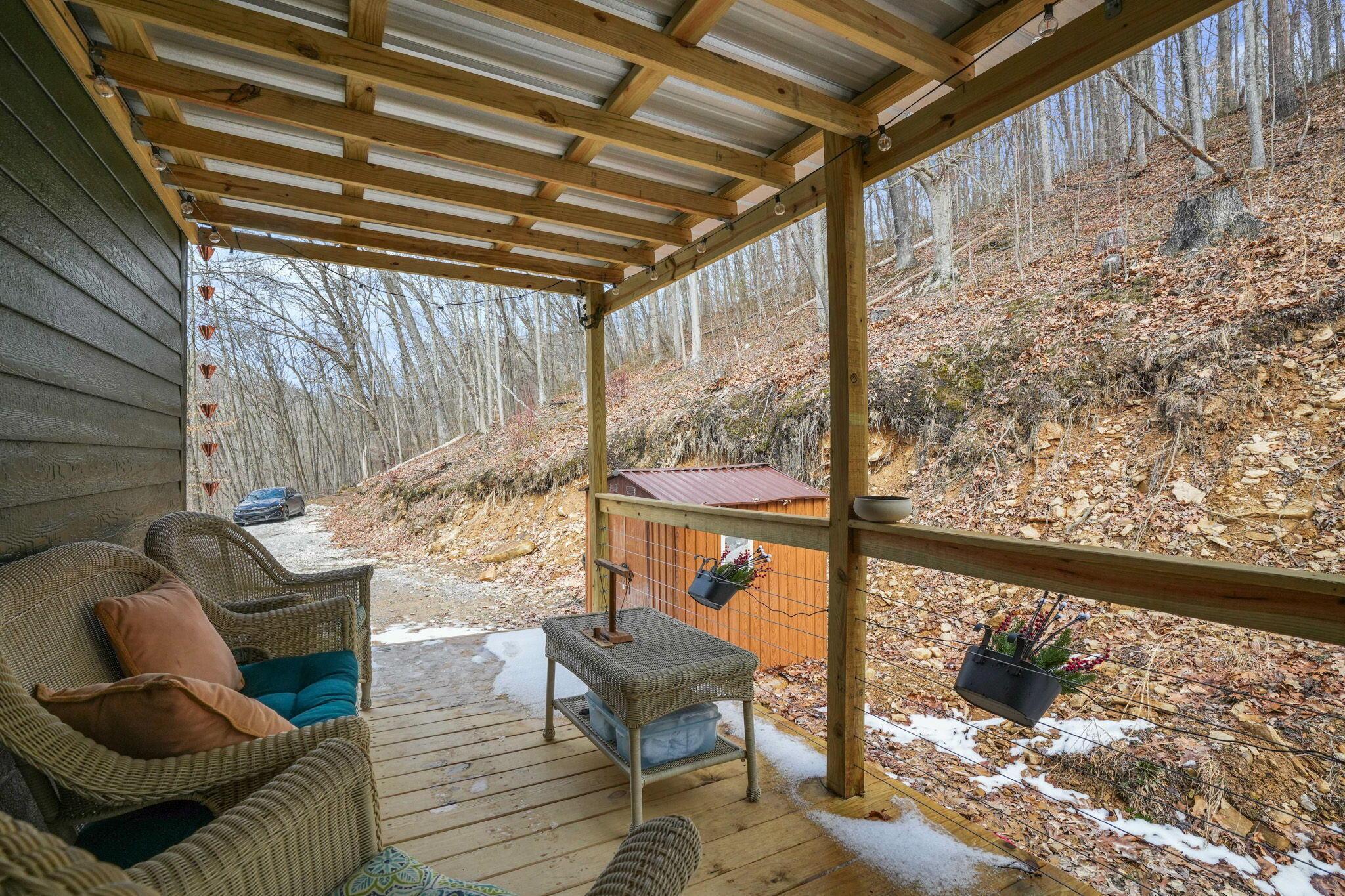 24358 East Fork Road Laurelville, OH 43135 - Photo 22 of 32 240 sf. covered porch