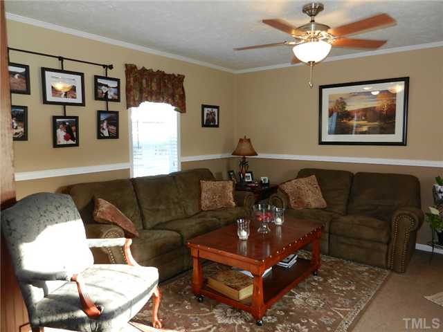 1184 Sykes Road Spring Hope, NC 27882 - Photo 11 of 12 a living room with furniture potted plant and a window