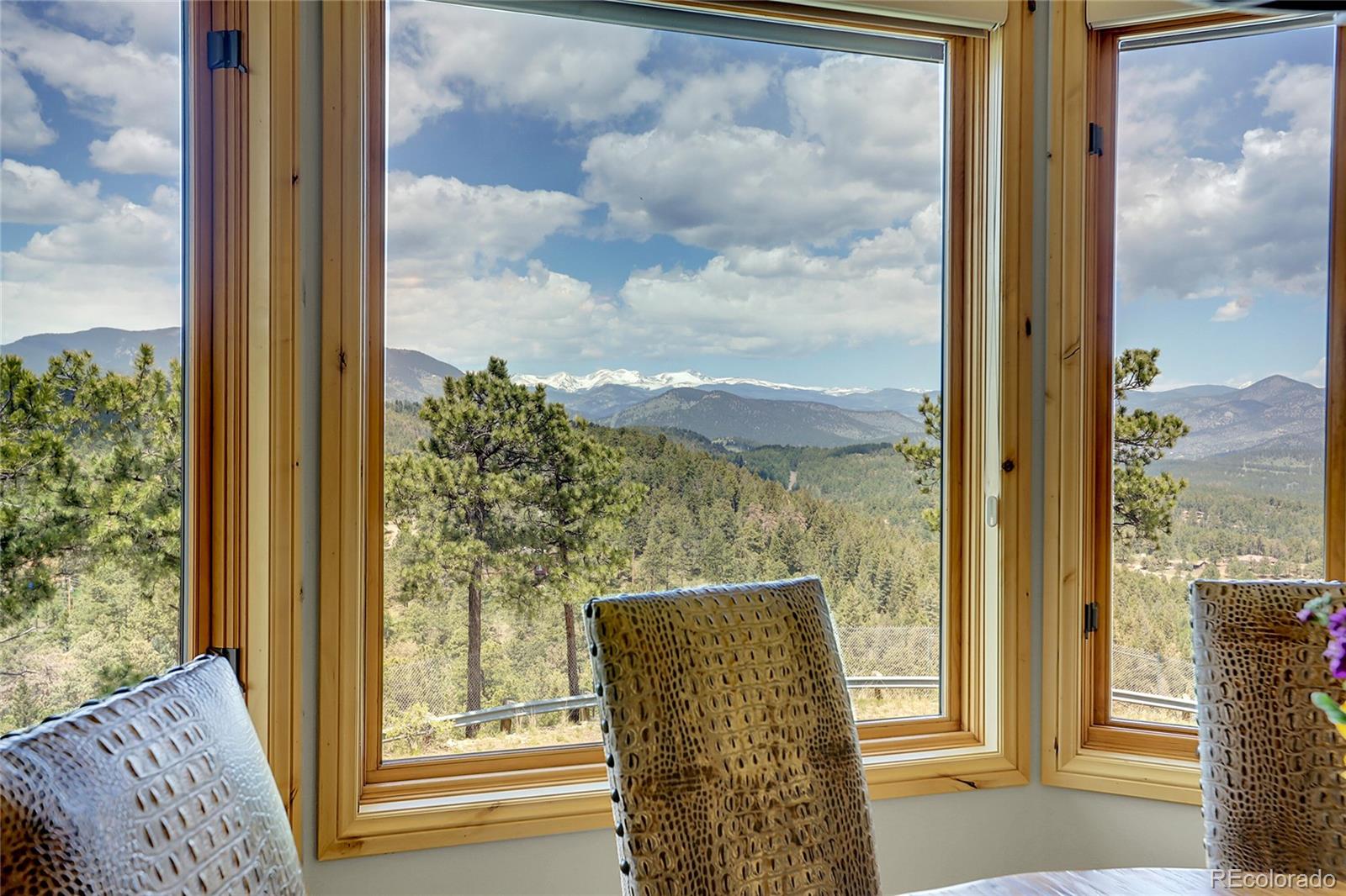 1007 Nob Hill Road Evergreen, CO 80439 - Photo 18 of 48 a view of a glass door and from a corridor