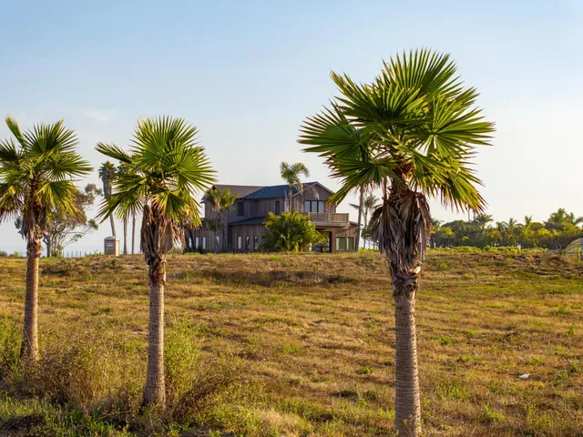 a view of a ocean with a mountain