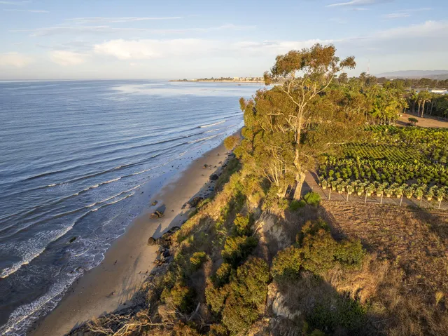 a view of lake and mountain