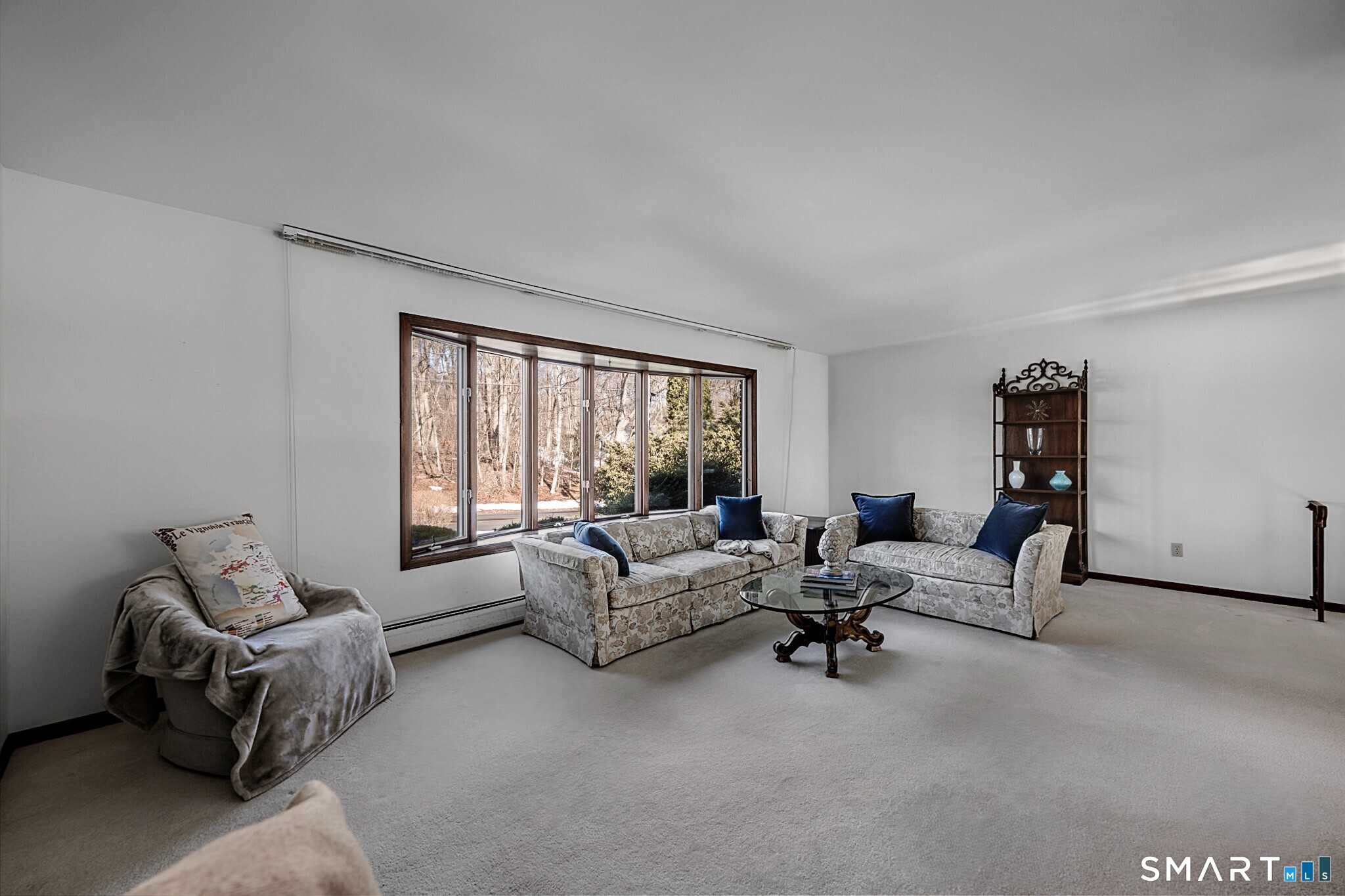 67 Hillside Lane Monroe, CT 06468 - Photo 5 of 40 This large area exudes comfort, featuring beautiful carpet with hardwood floors underneath.