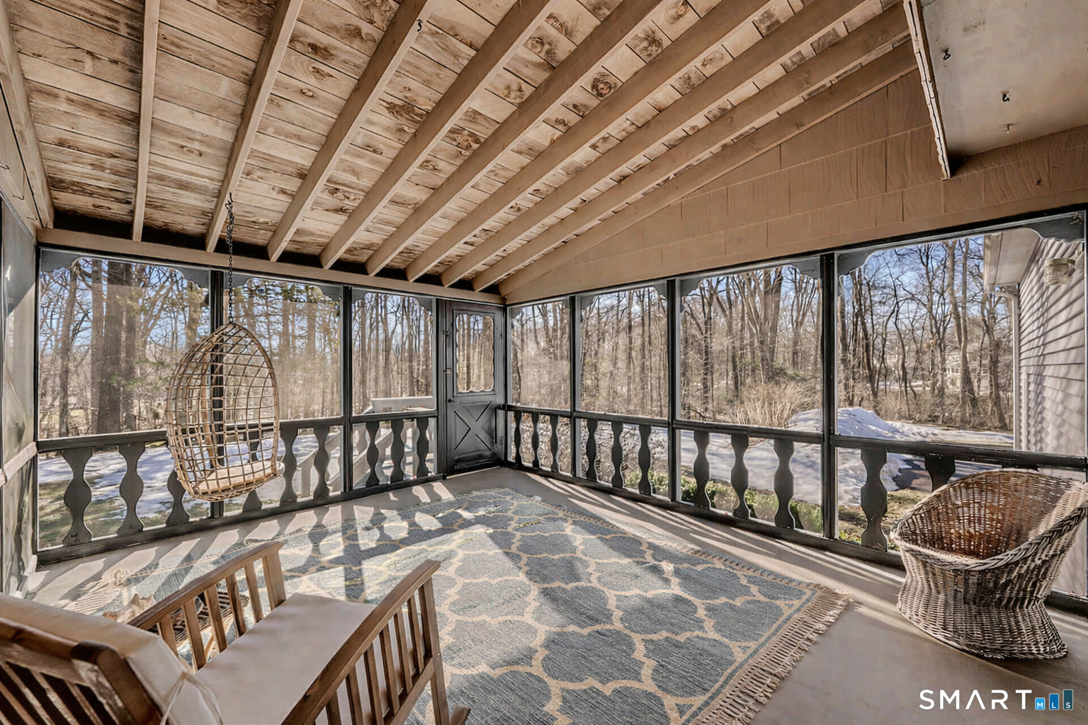67 Hillside Lane Monroe, CT 06468 - Photo 10 of 40 This fabulous screened-in porch is the perfect place to enjoy your morning coffee or gather with friends in the evening.