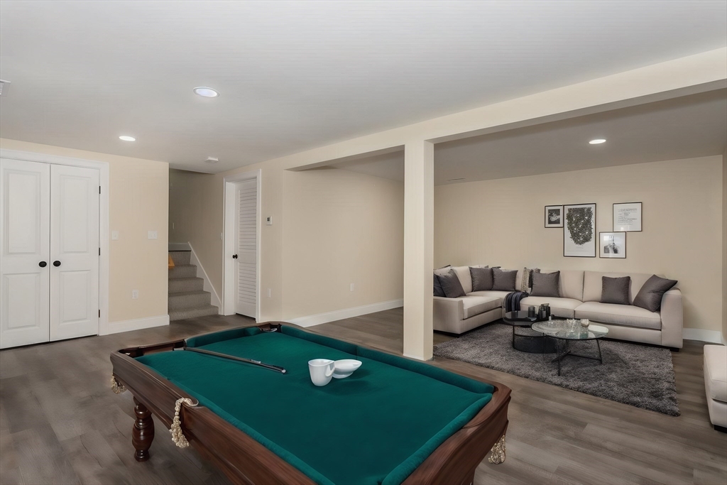 71 Morton Street Canton, MA 02021 - Photo 28 of 39 a living room with furniture pool table and couch