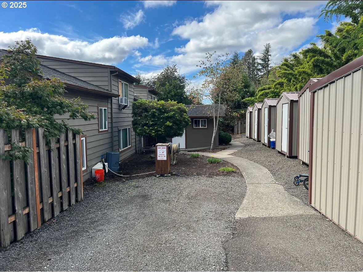 8031 Southeast Orient Drive Gresham, OR 97080 - Photo 11 of 17 a view of a house with backyard and sitting area