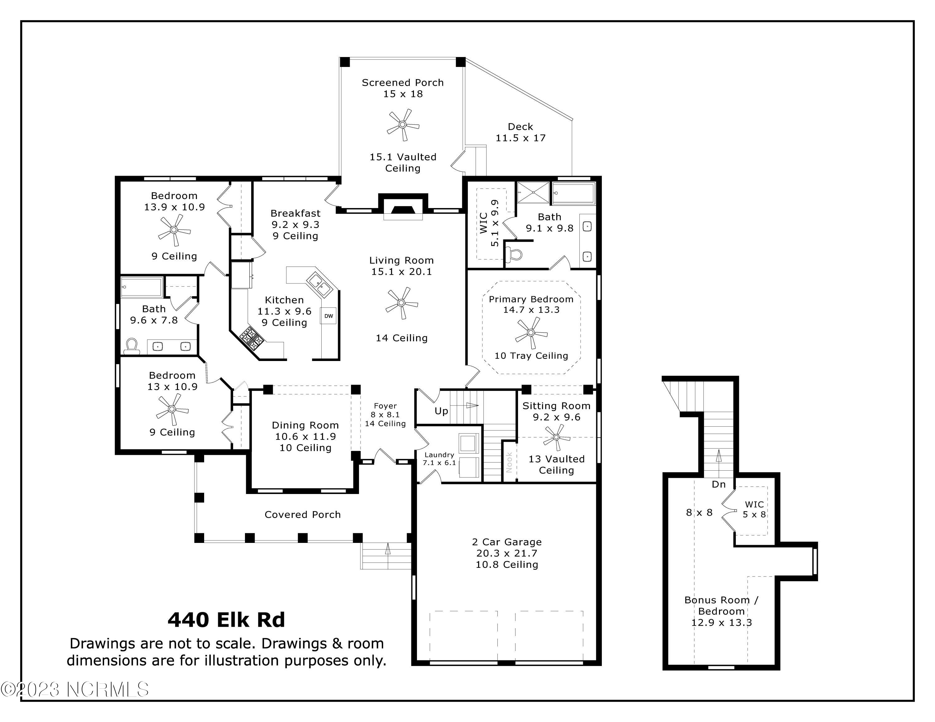 440 Elk Road Southern Pines, NC 28387 - Photo 29 of 29 Floor Plan_440 Elk Rd