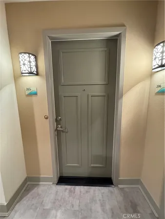 a view of front door