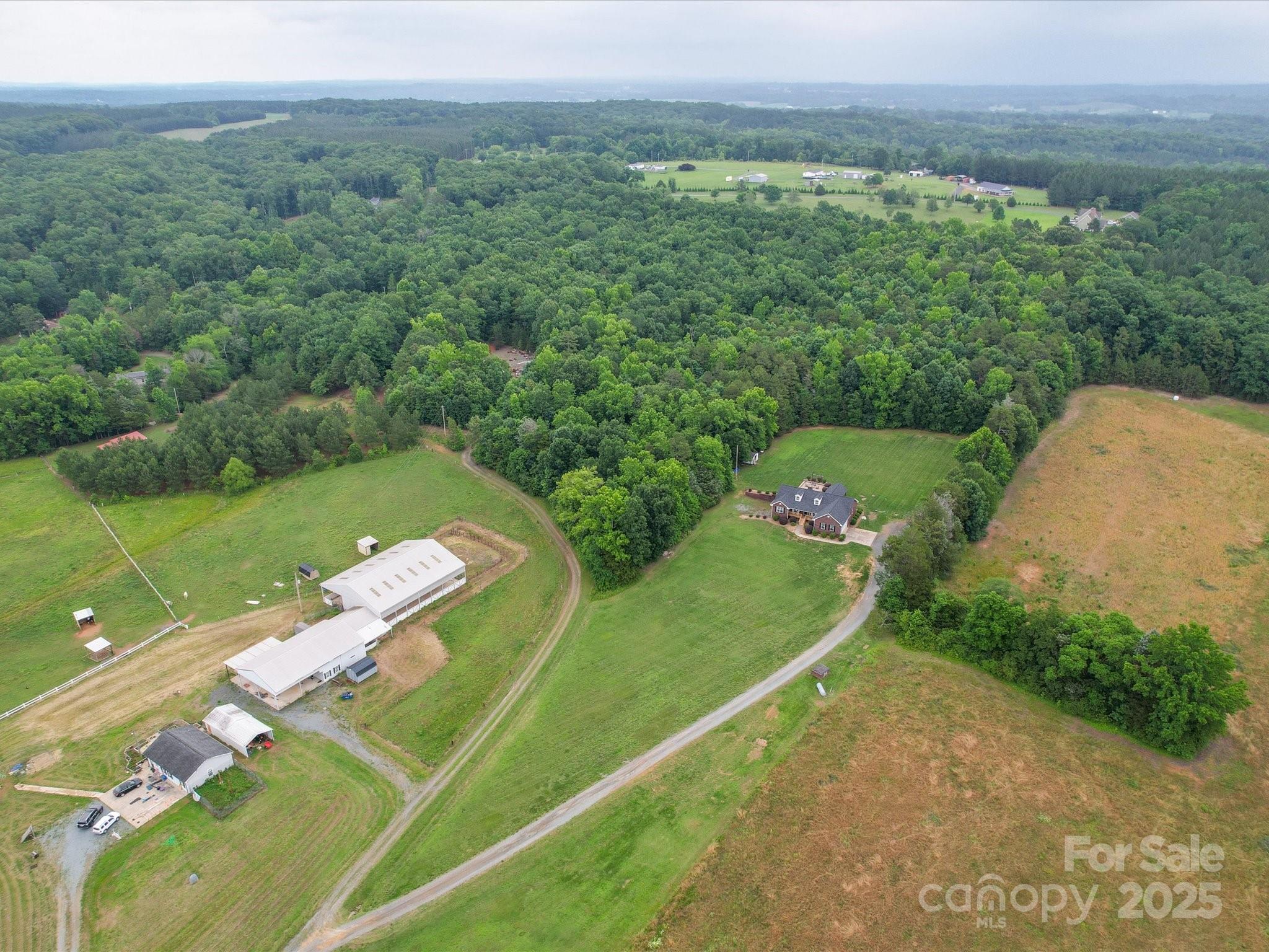 1060 South Lentz Harness Shop Road Mount Pleasant, NC 28124 - Photo 45 of 48 an aerial view of a football ground
