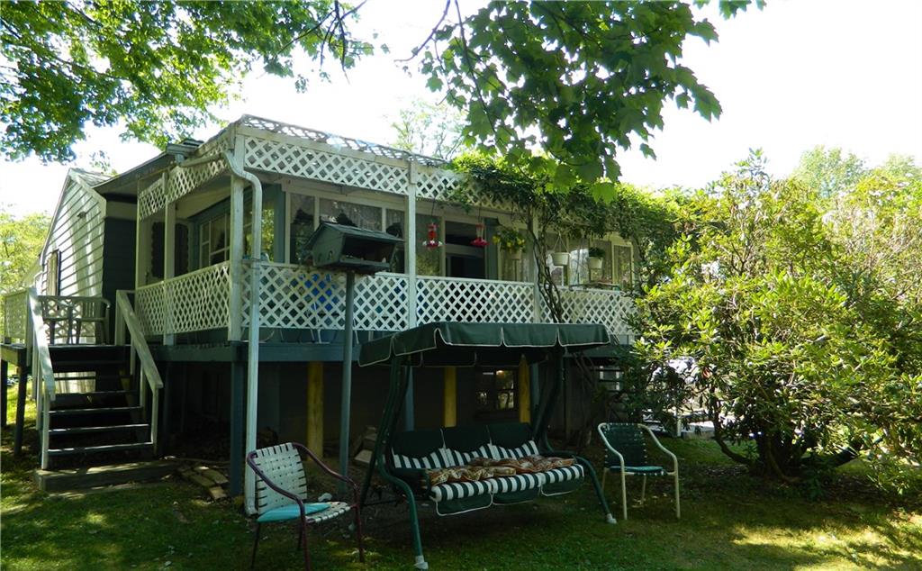333 North Pike Road Sarver, PA 16055 - Photo 5 of 22 back closed in porch leaves extra room for storage or a place to sit out of the sun