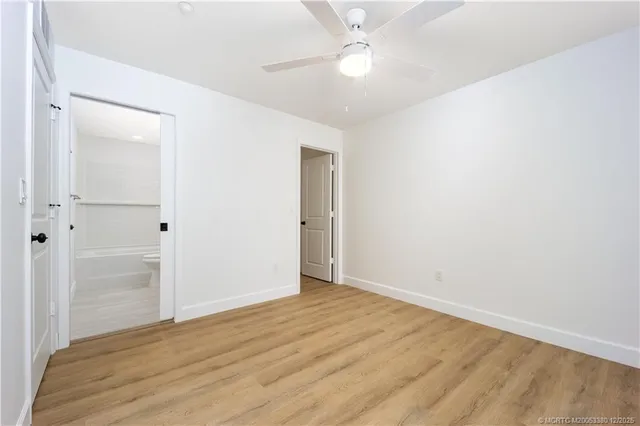 wooden floor in an empty room