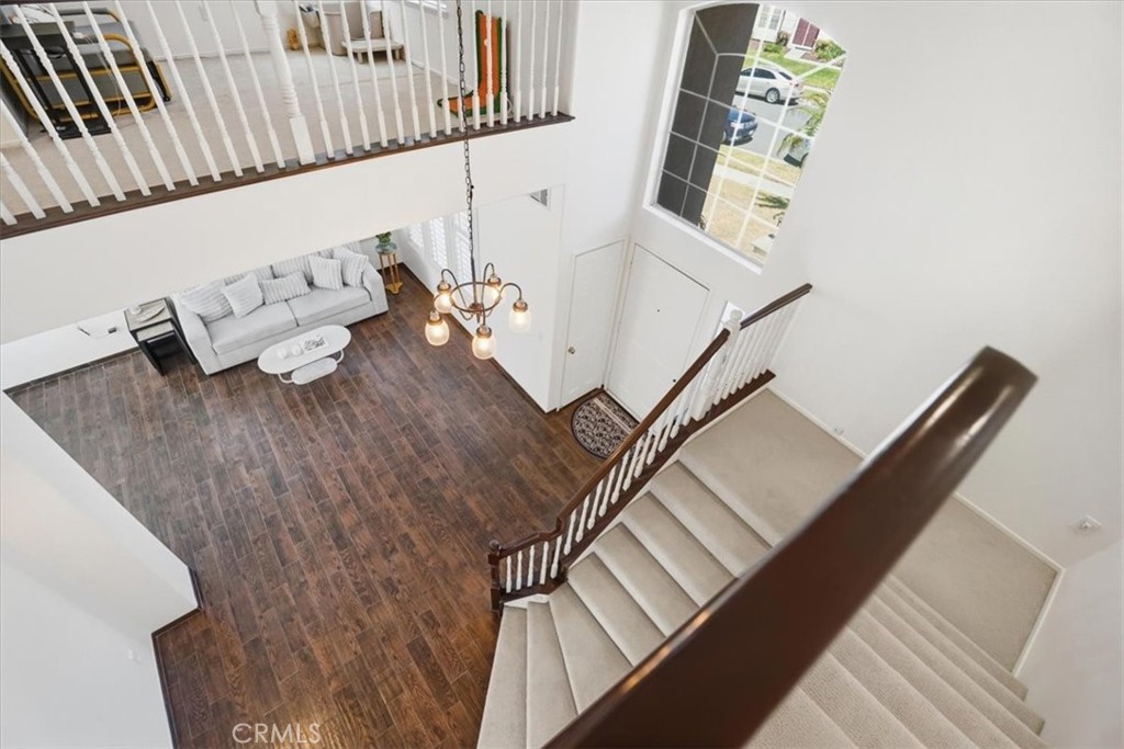 768 Ochee Circle Corona, CA 92879 - Photo 36 of 75 a view of living room and furniture with wooden floor