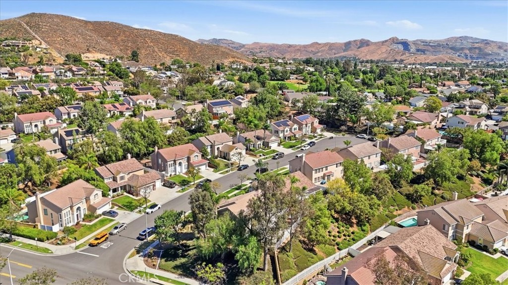 768 Ochee Circle Corona, CA 92879 - Photo 53 of 75 an aerial view of residential house with outdoor space