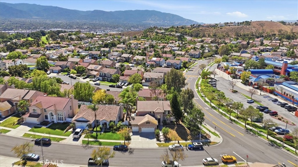 768 Ochee Circle Corona, CA 92879 - Photo 59 of 75 an aerial view of residential houses and outdoor space
