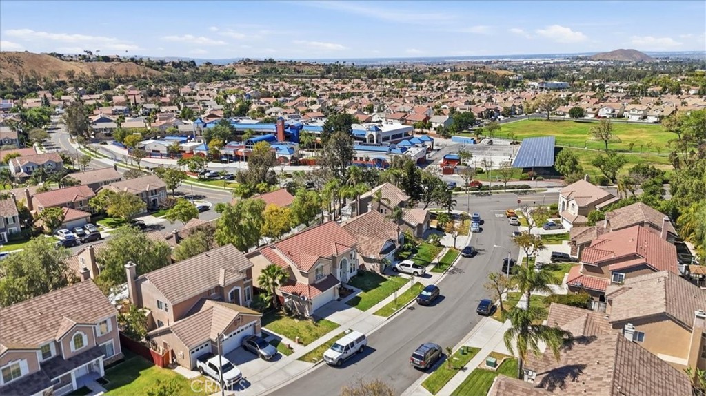 768 Ochee Circle Corona, CA 92879 - Photo 68 of 75 an aerial view of residential houses with outdoor space