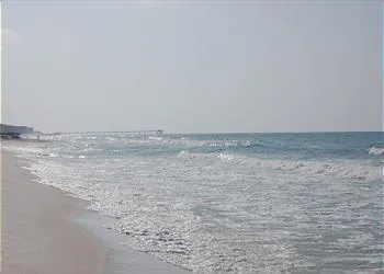 a view of terrace with wooden stairs