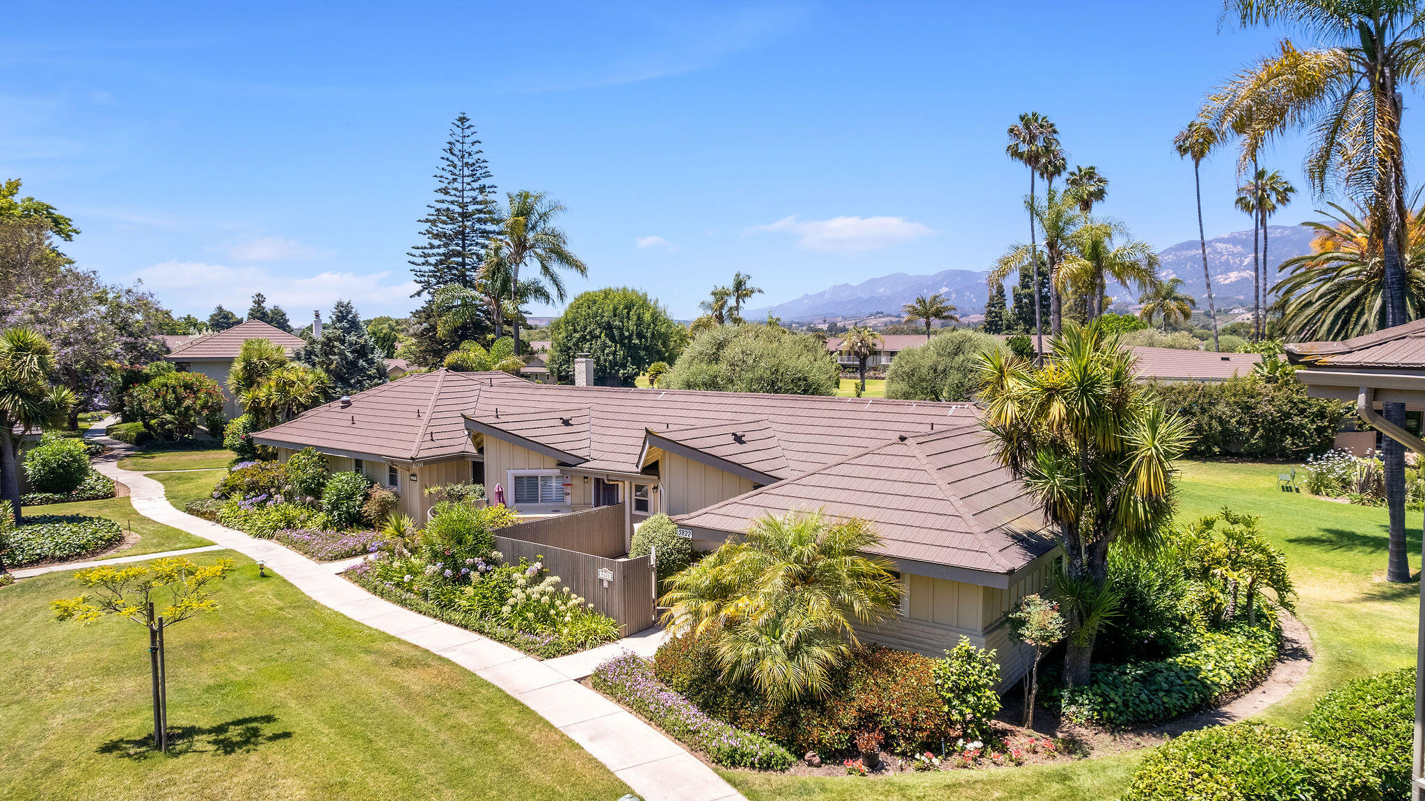 5822 Encina Road, Unit 2 Santa Barbara, CA 93117 - Photo 22 of 42 a view of a swimming pool with a patio