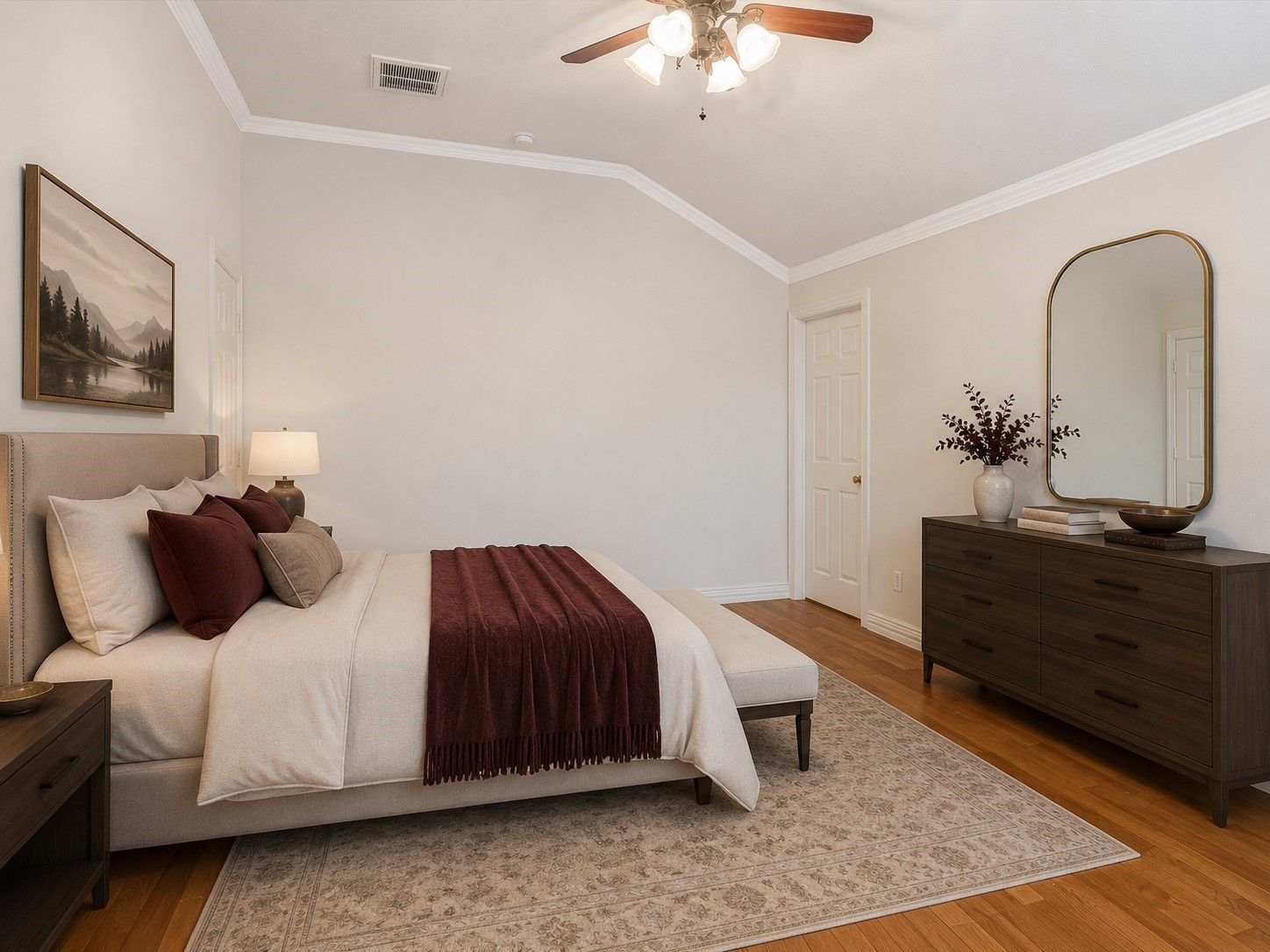 19422 Harvest Stream Way Houston, TX 77084 - Photo 22 of 41 Another view of the beautiful primary suite. AI-staged to help visualize the space.