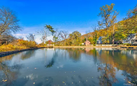a view of a lake with a trees