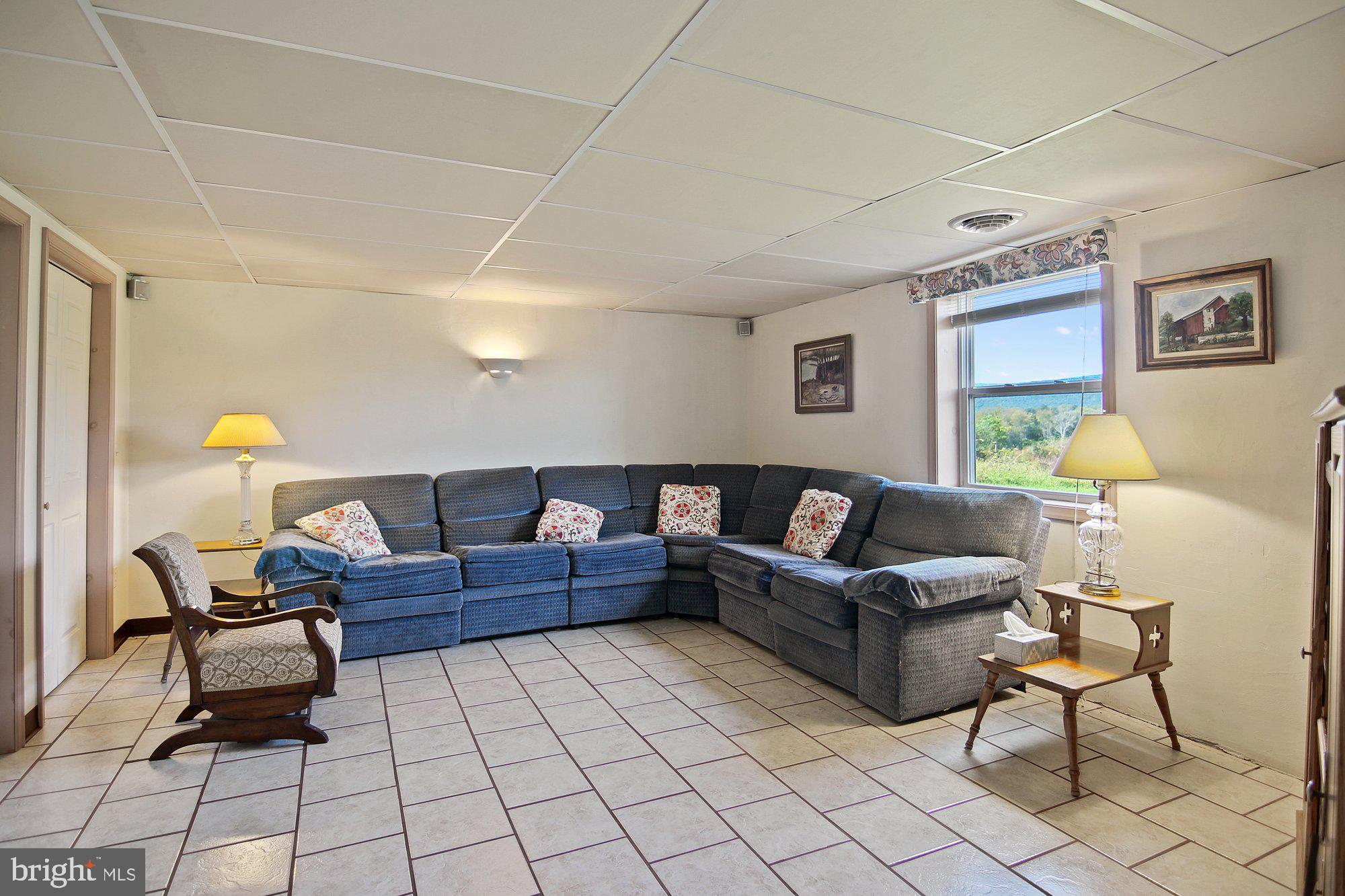 493 Hill Road Hegins, PA 17938 - Photo 23 of 46 Lower level living room.
