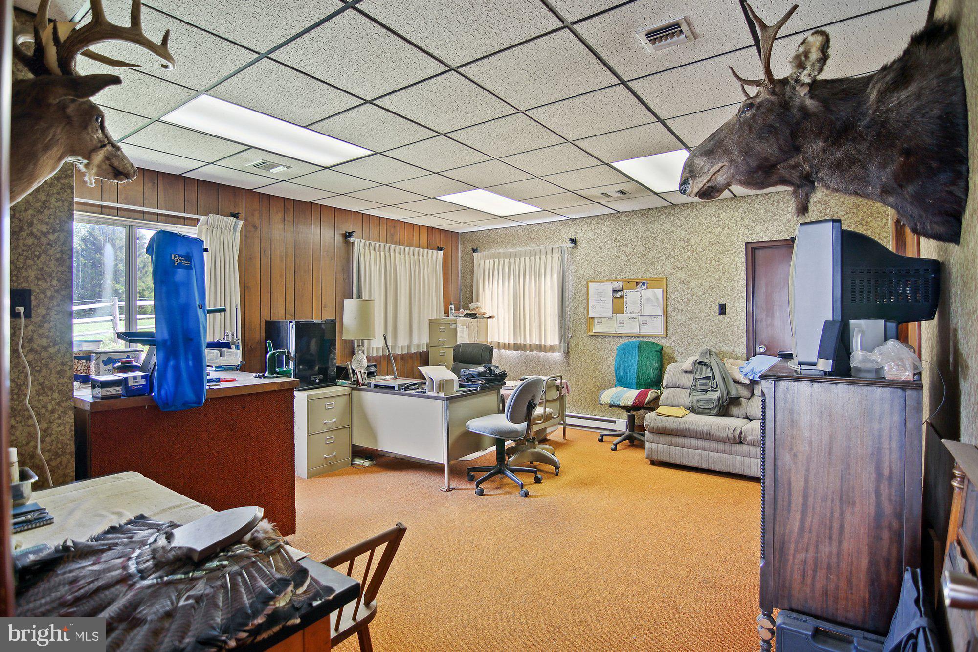 493 Hill Road Hegins, PA 17938 - Photo 33 of 46 Garage office with electric heat.