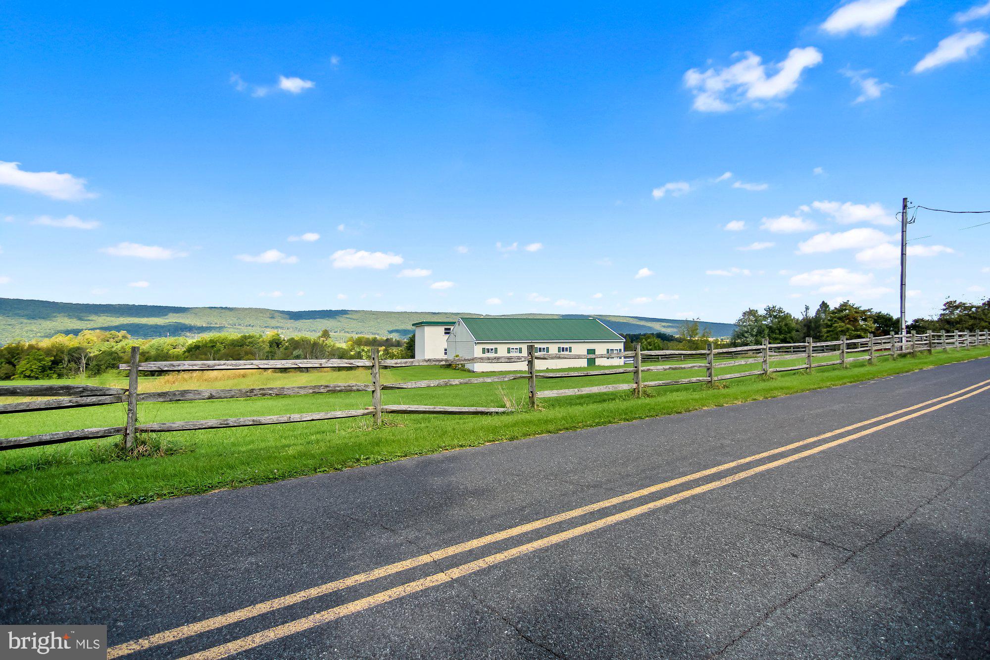 493 Hill Road Hegins, PA 17938 - Photo 46 of 46 Split rail fence along the road.