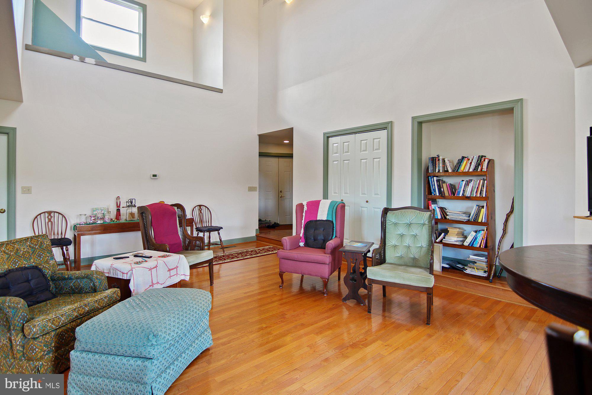 493 Hill Road Hegins, PA 17938 - Photo 7 of 46 Living room with built in bookshelf.