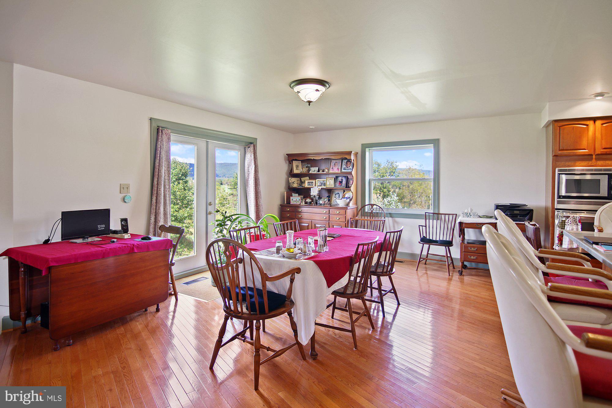 493 Hill Road Hegins, PA 17938 - Photo 8 of 46 Dining area with mountain views.