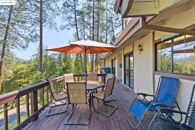 a view of a house with wooden floor