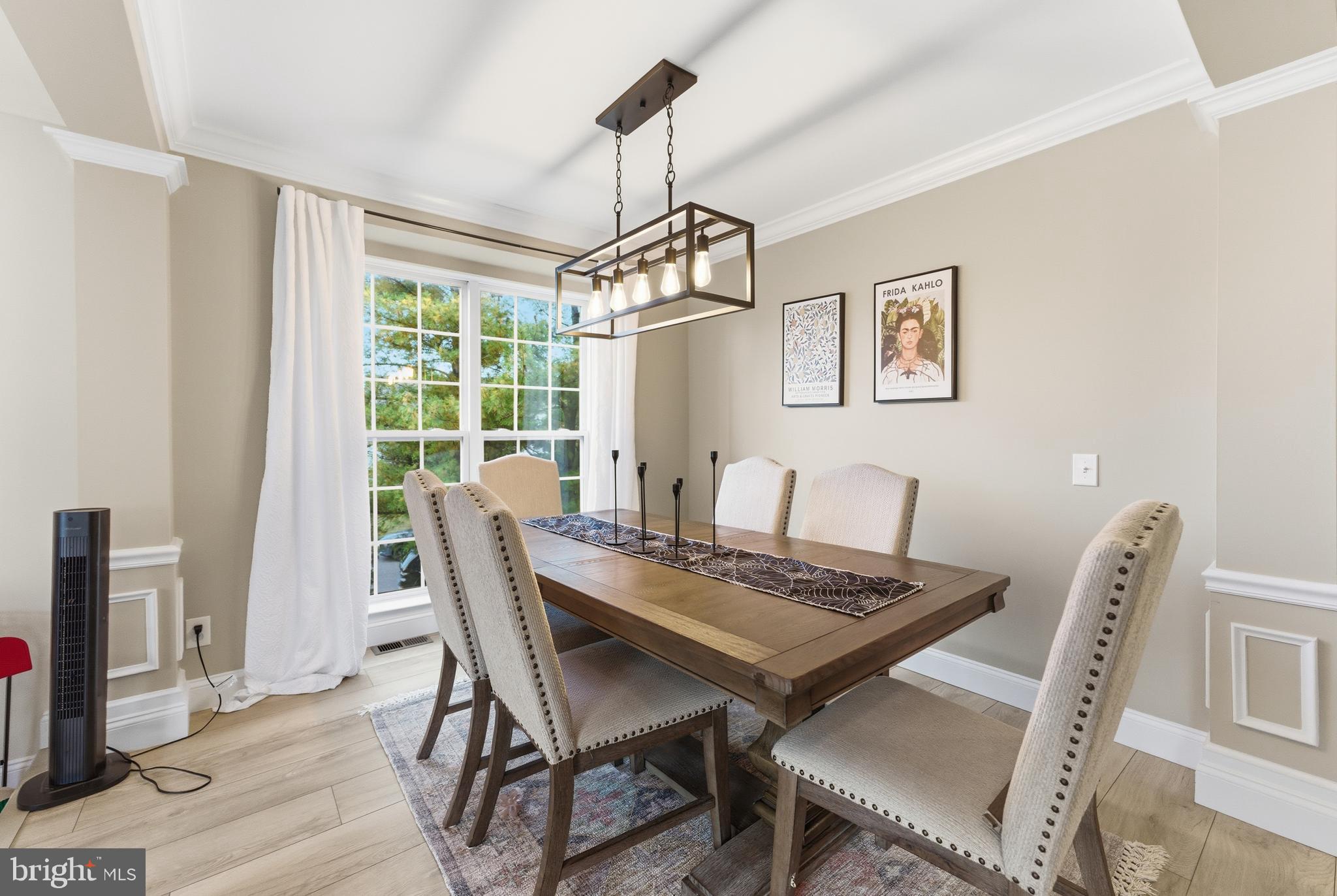 1 Weatherly Road Delran, NJ 08075 - Photo 15 of 32 a view of a dining room with furniture window and outside view