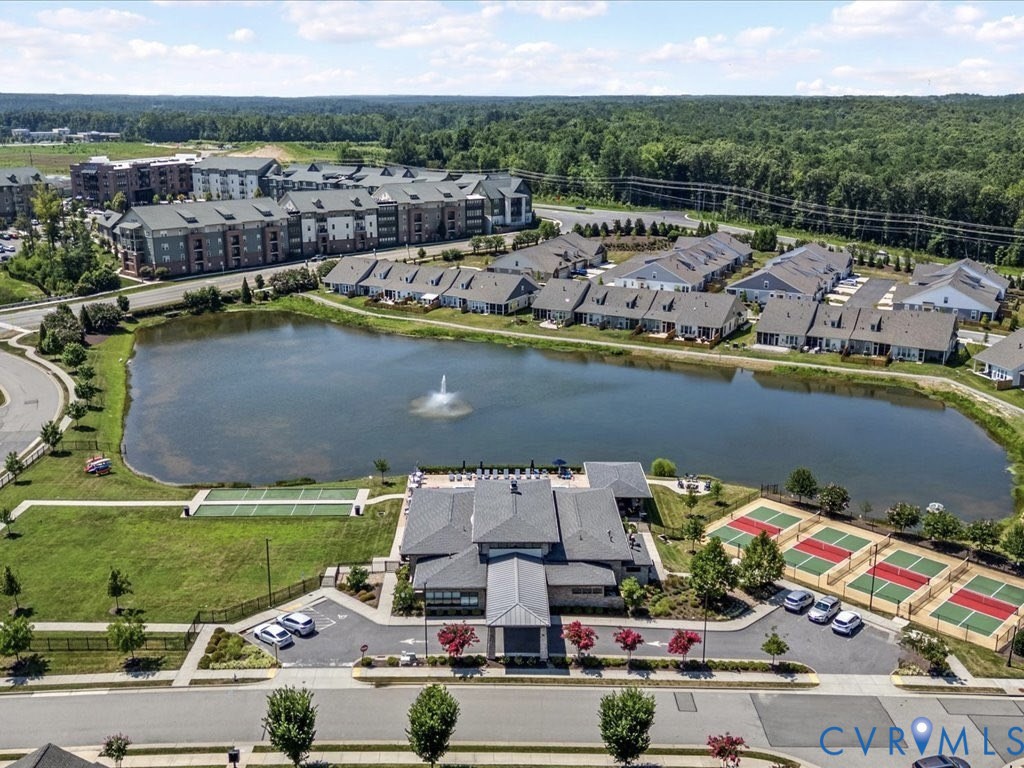 6725 Citory Way, Unit 202 Moseley, VA 23120 - Photo 40 of 42 an aerial view of residential houses with outdoor space