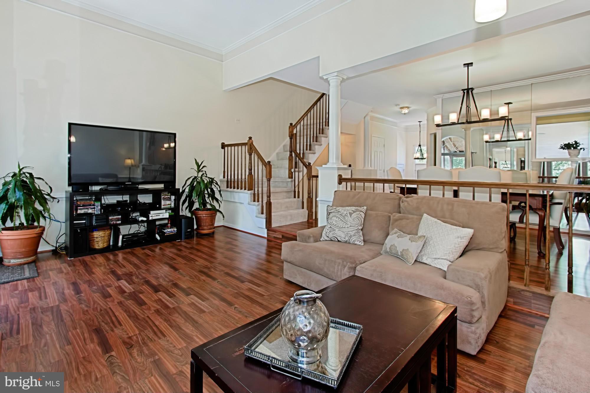 8725 Wadebrook Terrace Springfield, VA 22153 - Photo 10 of 30 Living Room