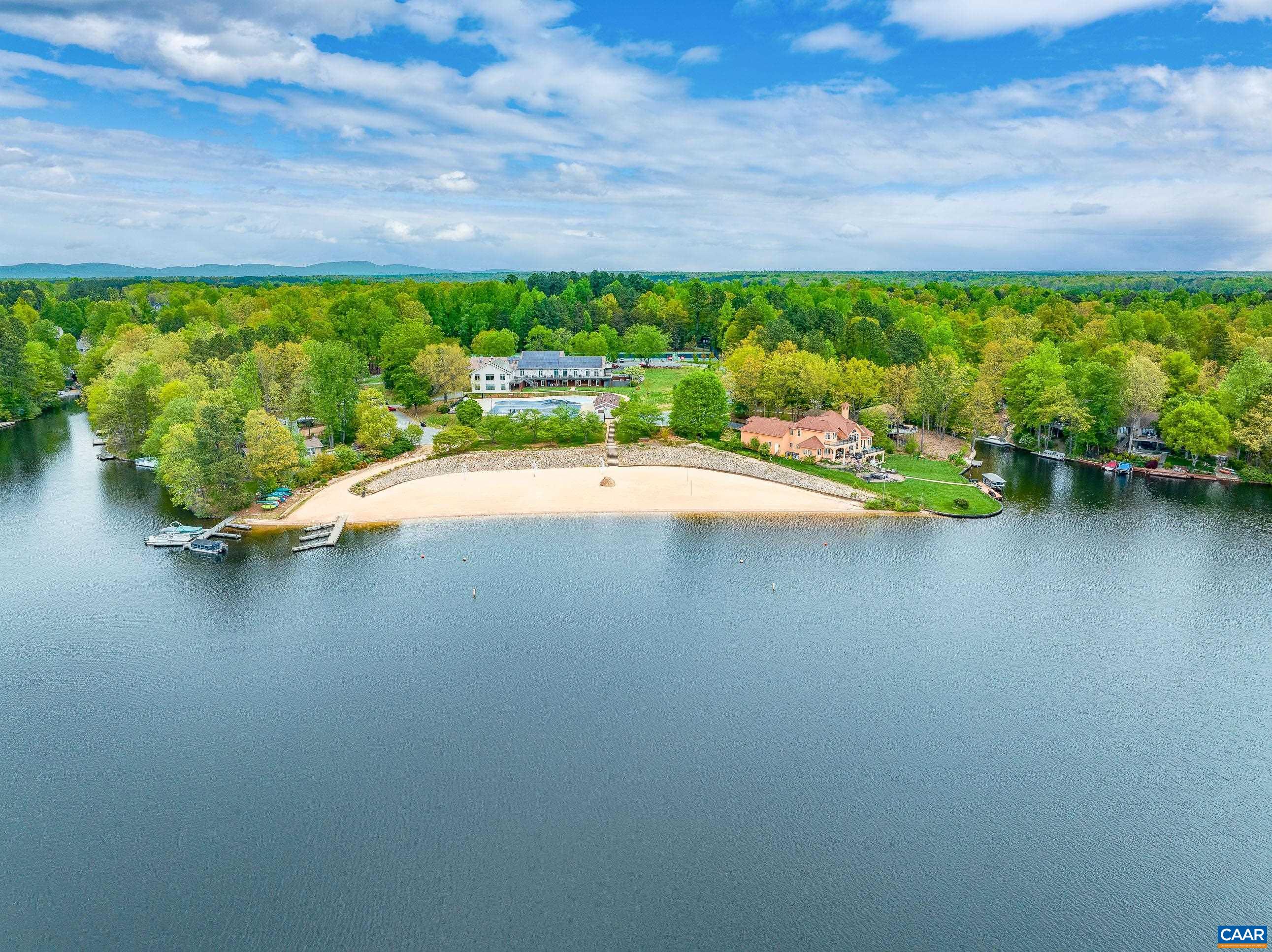 33 Brougham Road Palmyra, VA 22963 - Photo 41 of 49 a view of a lake with houses