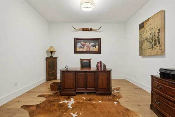 a view of workspace with furniture