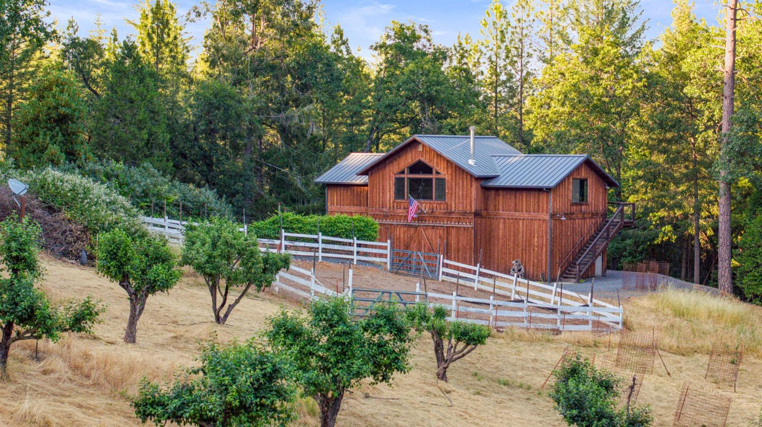 5860 Shoo Fly Road Garden Valley, CA 95633 - Photo 1 of 1 Hand Milled Wood Barn
