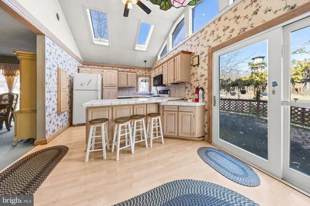 a park view with a garden