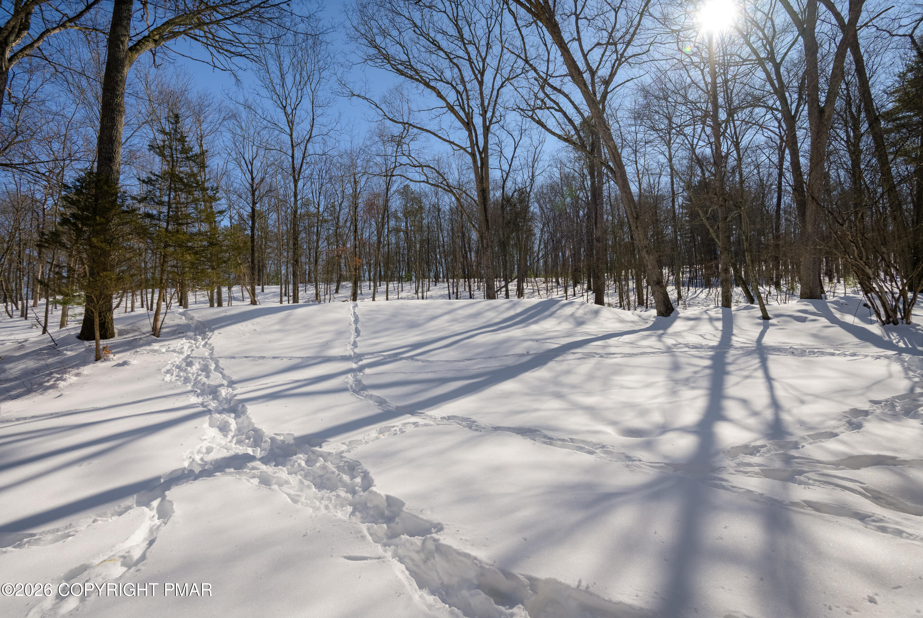 218 Blue Jay Court Bushkill, PA 18324 - Photo 6 of 19 a view of white house with a street
