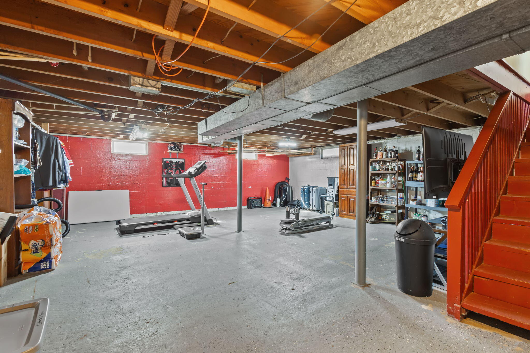810 East Grace Street Rensselaer, IN 47978 - Photo 13 of 17 a view of a room with gym equipment