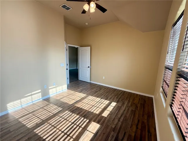 wooden floor in an empty room