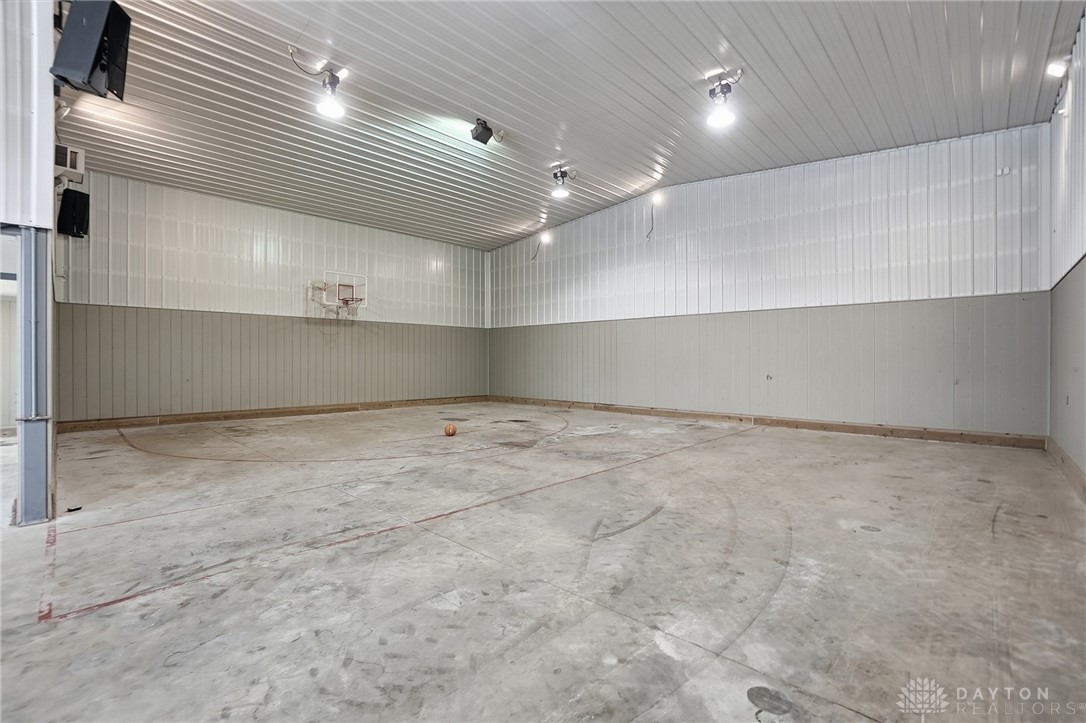 5669 O Neall Road Waynesville, OH 45068 - Photo 54 of 72 This spacious indoor court provides an ideal setting for active pursuits inside the Morton barn.