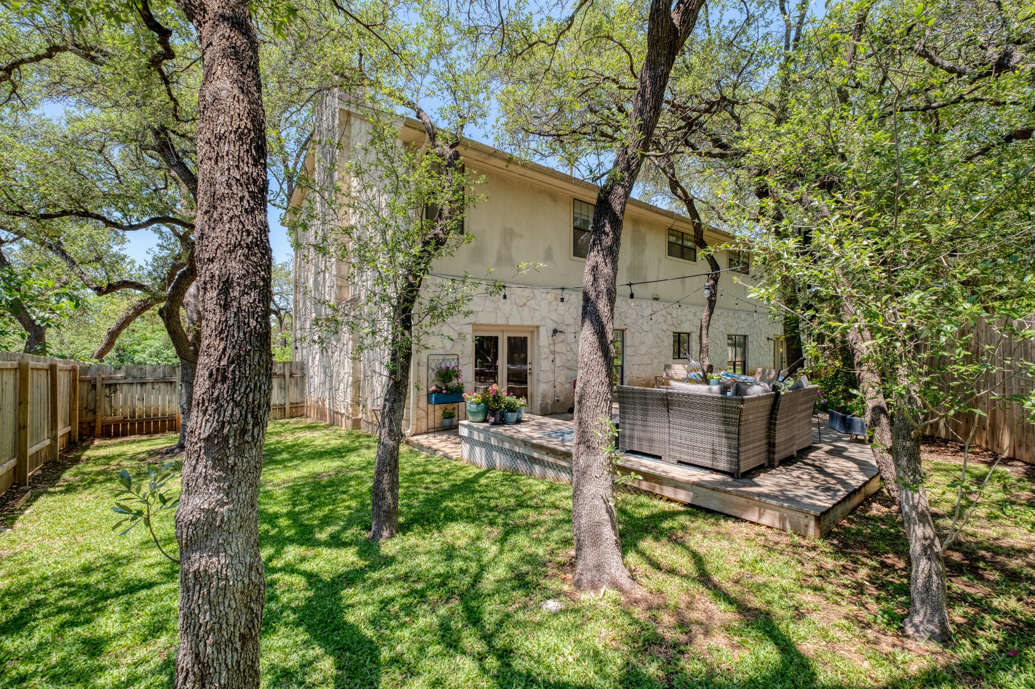 202 Ridgewood Drive Georgetown, TX 78628 - Photo 34 of 40 a view of a house with a yard and a tree
