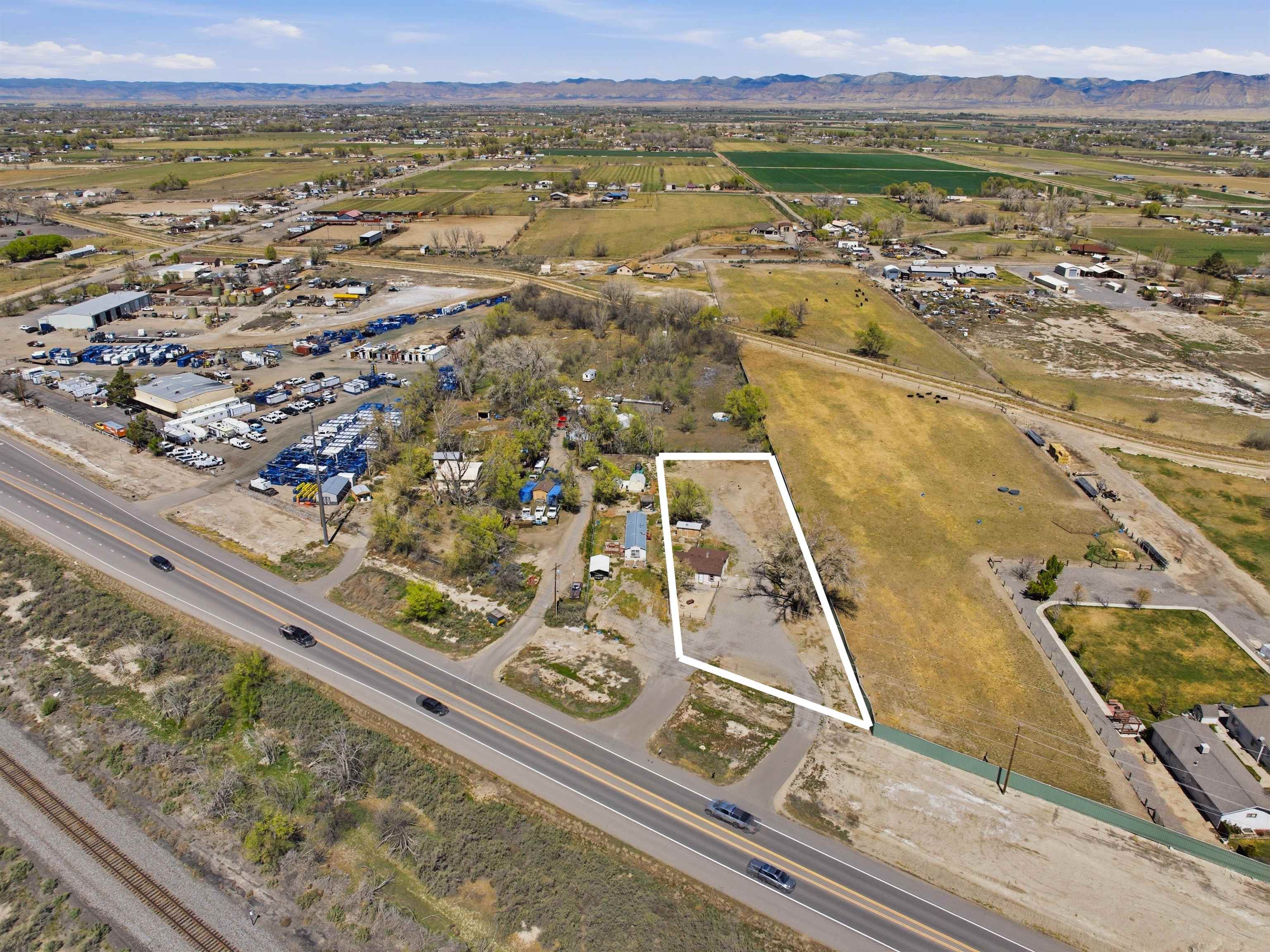 333 Highway 6 And 50 Fruita, CO 81521 - Photo 30 of 36 an aerial view of residential houses with outdoor space