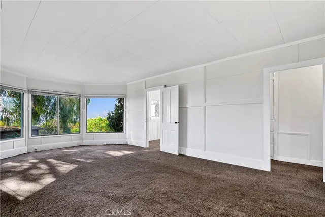 a view of a room with a porch